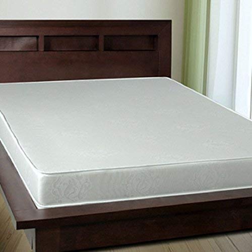 Orthofoam 6 inch Memory Foam Mattress with All White 100% Cotton Cover (TWIN)