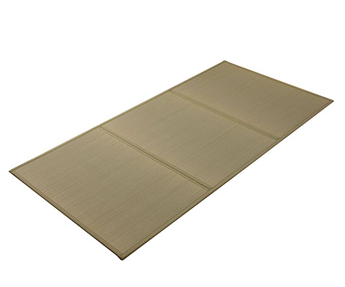 FULI JAPAN Japanese Traditional Igusa Tatami Mattress (Twin Size). Made in Japan (Twin, Green)