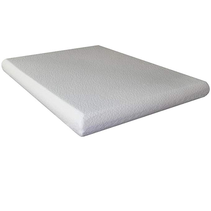 Sleep Master 7-Inch MyEuro Memory Foam Mattress, Twin, Off-White