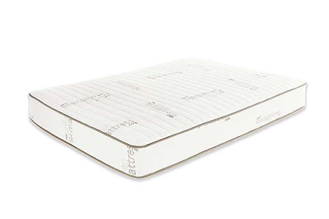 My Green Mattress Pure Echo GOTS Organic Cotton Natural Mattress (One-Sided) (Queen) Made in the USA