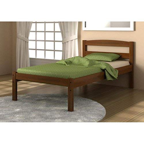 Donco Kids ECONO BED Light Espresso/Twin/Pine/BED ONLY