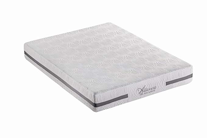 Allassea Gold Dreamweaver 10-Inch Gelution Memory Foam Mattress, Twin XL (Also Available in Full, Queen, and King)