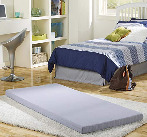 Simmons BeautySleep Siesta Memory Foam Mattress: Roll-Up Bed/Floor Mat, 3