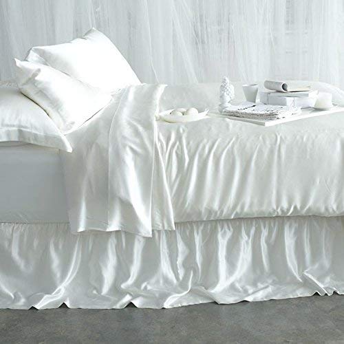 Hotel Quality 1500 Thread Count Heavy Egyptian Cotton Luxury 4 Piece Bed Sheet Set , Cal-king , White Solid Premium 1500TC Fits Mattress Upto 16-18'' Deep Pocket By Classic Home Collection