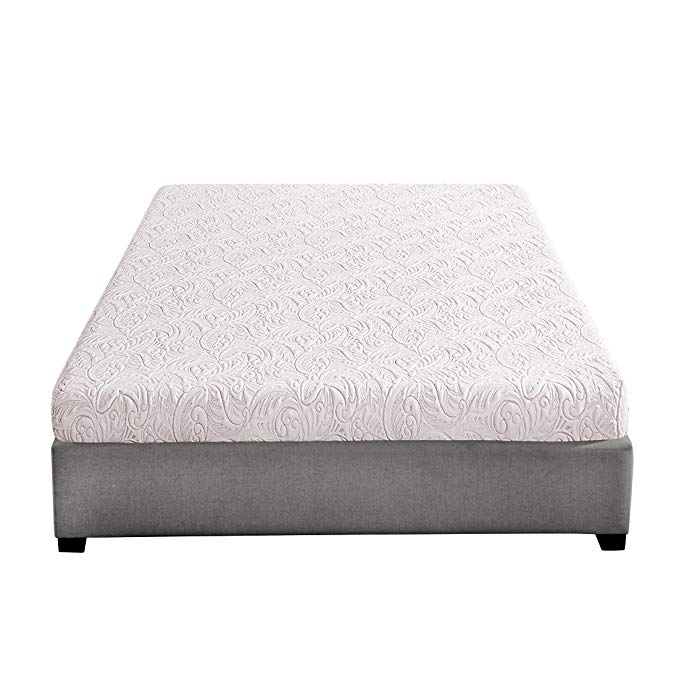 Comfort & Relax Memory Foam Mattress for Full Body Support, 5-inch Thick, 38 x 74 x 5 in, Twin