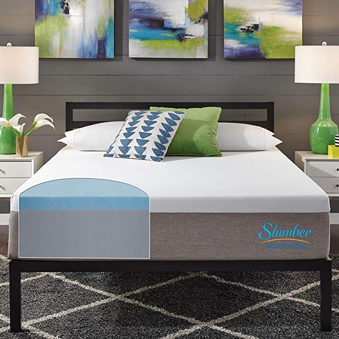 Slumber Solutions 10-inch Essentials King-Size Memory Foam Mattress Firm Firm