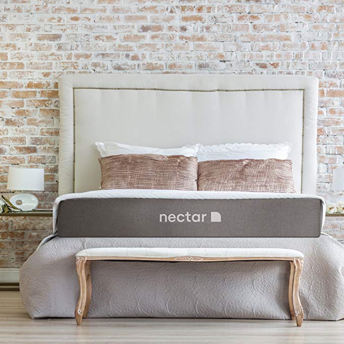 NECTAR TwinXL Mattress + 2 Free Pillows - Gel Memory Foam - CertiPUR-US Certified - 180 Night Home Trial - Forever Warranty